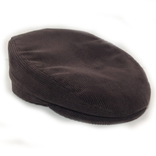cappello tipico sardo in velluto marron realizzato dal berrettificio giovanni demurtas