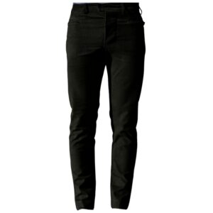 pantalone sardo in velluto liscio elasticizzato colore nero modello uomo